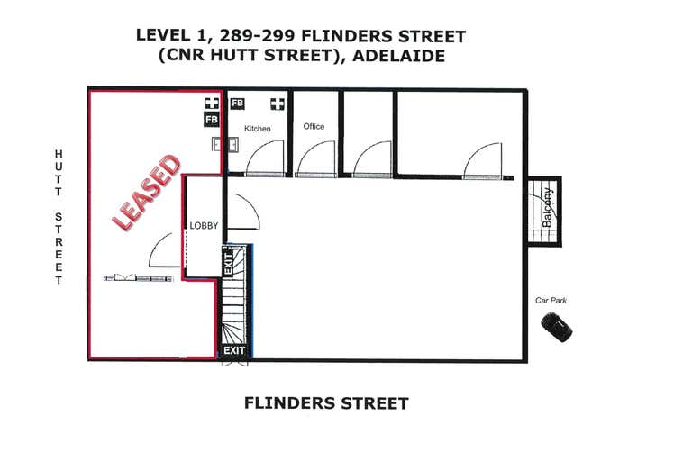Level 1 Corner of Hutt Street, 289-299 Flinders Street (cnr Hutt St) Adelaide SA 5000 - Image 3