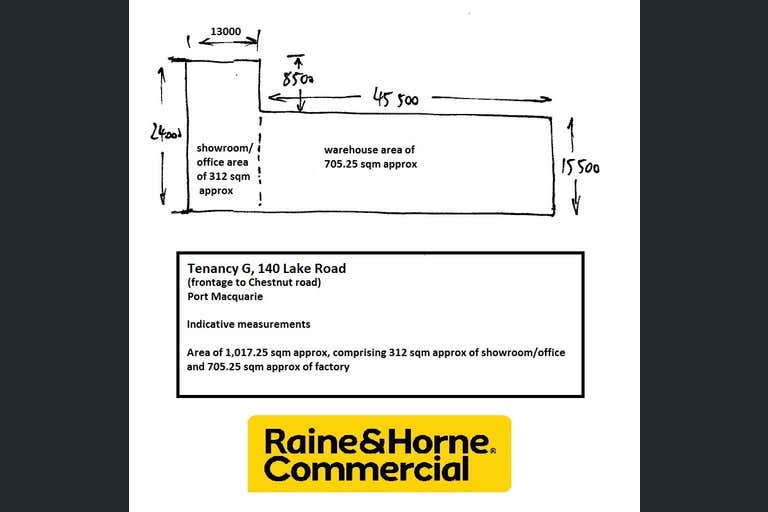 Tenancy G, 140 lake Road (Frontage to Chestnut road) Port Macquarie NSW 2444 - Image 2