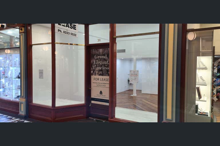 Adelaide Arcade, Shop 31, 111-117 Rundle Mall Adelaide SA 5000 - Image 1