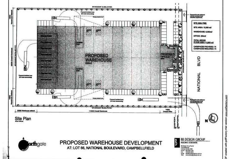 Lot 66 National Boulevard Campbellfield VIC 3061 - Image 1