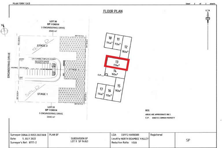 Unit 9 (lot 13) 3-5 Engineering Drive North Boambee Valley NSW 2450 - Image 1