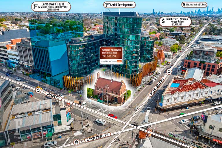 Corner Burke, Riversdale and Camberwell Road Camberwell VIC 3124 - Image 2