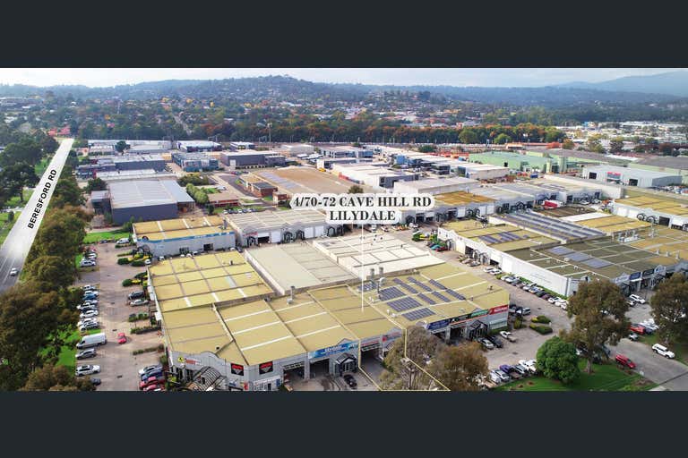 Factory 4, 70-72  Cave Hill Road, Cave Hill Industrial Gardens Lilydale VIC 3140 - Image 2