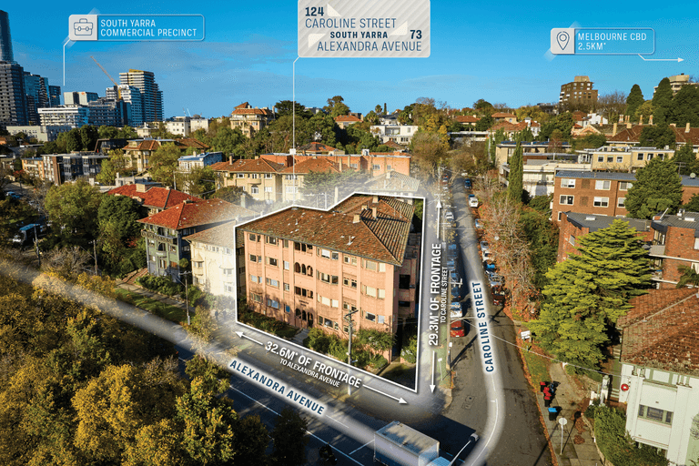 Dorrington House, 124  Caroline Street & 73 Alexandra Avenue South Yarra VIC 3141 - Image 1