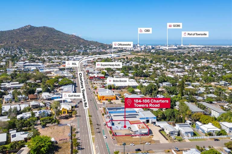 Leased Shop & Retail Property at 184-186 Charters Towers Road, Hermit ...