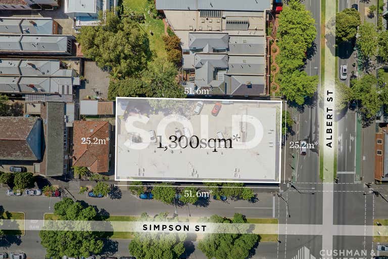 Sold Development Site & Land at 160174 Simpson Street, East Melbourne, VIC 3002