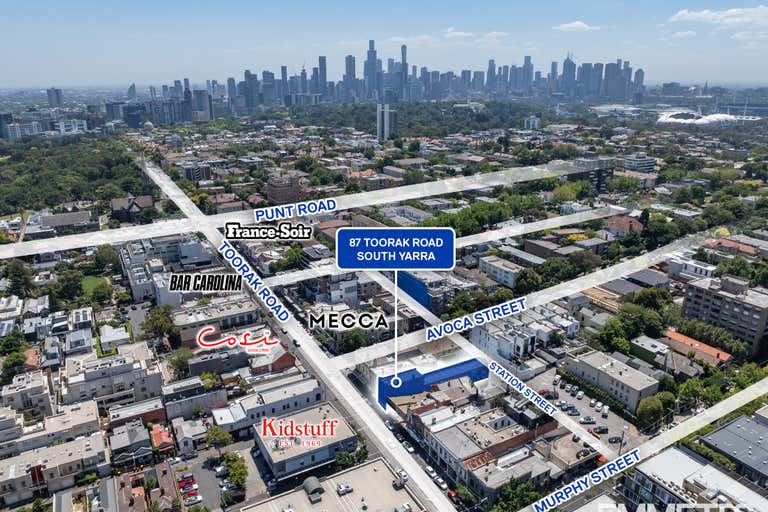 Leased Shop & Retail Property at 87 TOORAK ROAD, South Yarra, VIC 3141 ...