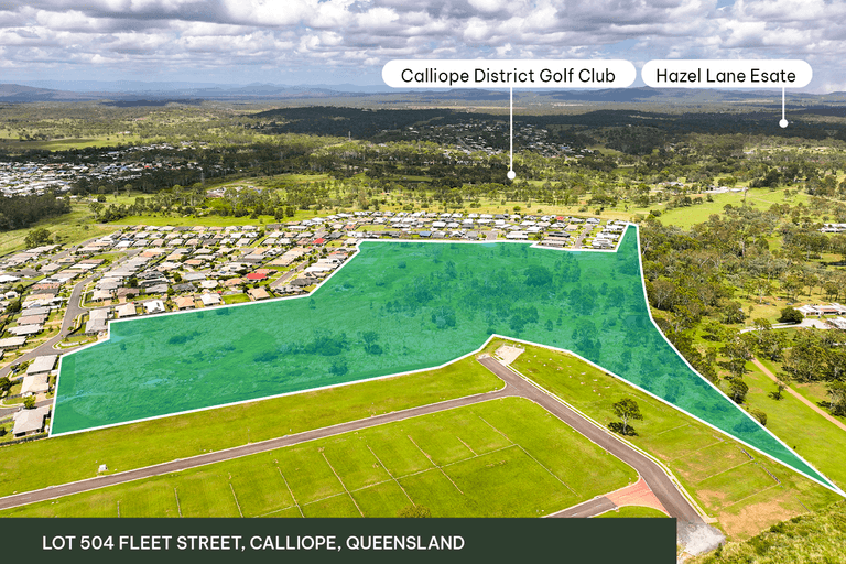 Lot 504 Fleet Street & 400 Capricornia Drive Calliope QLD 4680 - Image 1