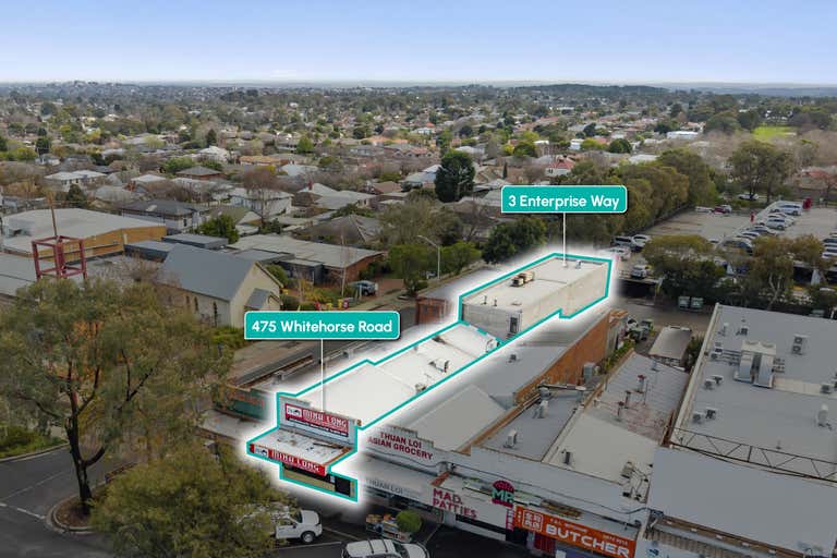 475 Whitehorse Rd & 3 Enterprise Way Mitcham VIC 3132 - Image 1