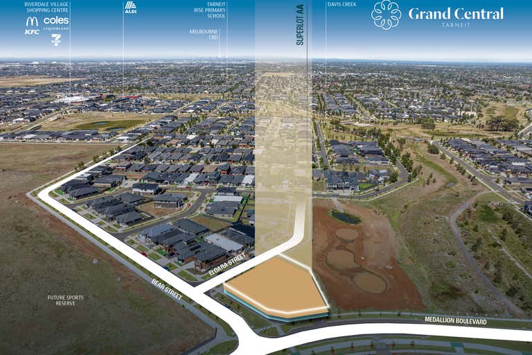 Grand Central Tarneit Superlot AA, Part 1070 Sayers Road Tarneit VIC 3029 - Image 1