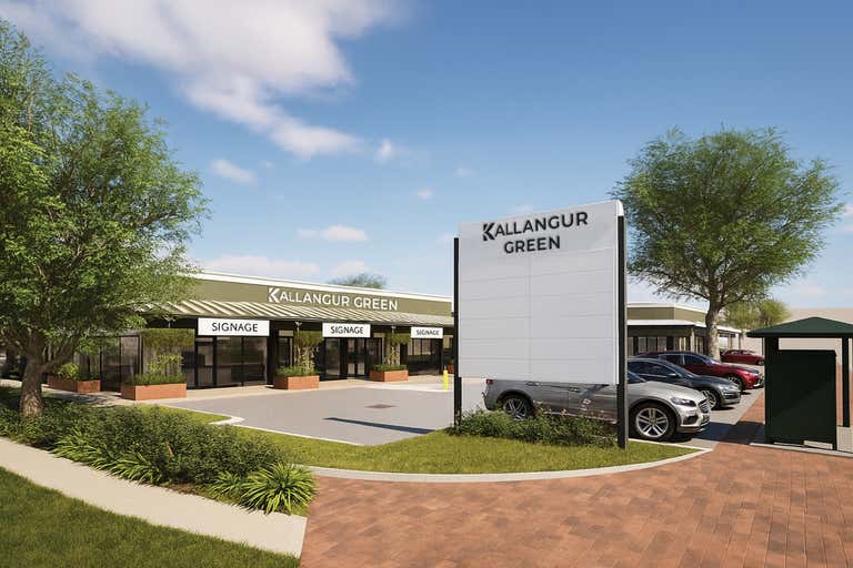 A photo of a commercial property, symbolizing the band's rise to success