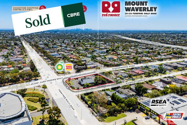 Red Rooster 231-233 Ferntree Gully Road (Cnr Stephensons Road) Mount Waverley VIC 3149 - Image 2