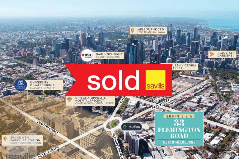 Sold Shop & Retail Property at Shop 3 33 Flemington Road, North