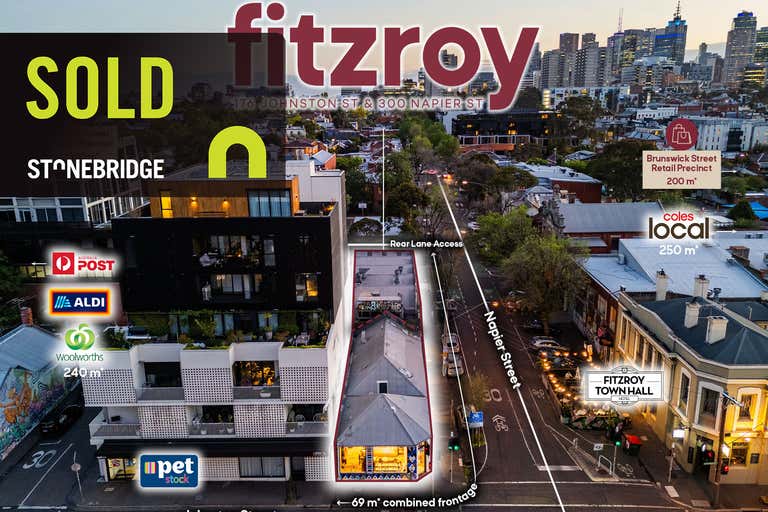 176 Johnston Street & 300 Napier Street Fitzroy VIC 3065 - Image 1