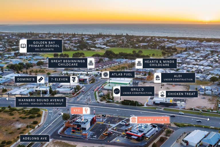 Hungry Jack's, Lot 1/1 Adelong Avenue Golden Bay WA 6174 - Image 2