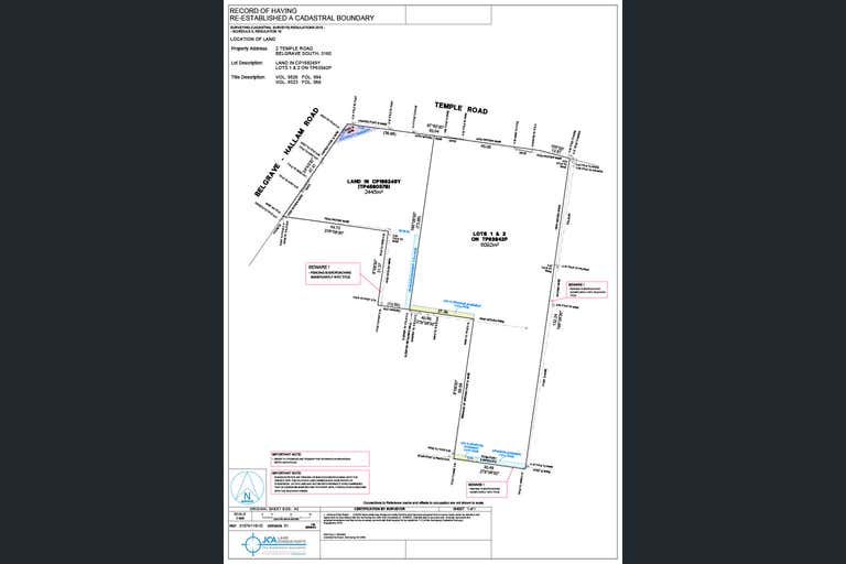 2 TEMPLE ROAD, Belgrave South, VIC 3160 Development Site & Land For