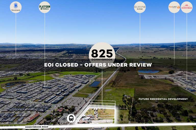 825 Donnybrook Road, Donnybrook, VIC 3064 Development Site & Land For