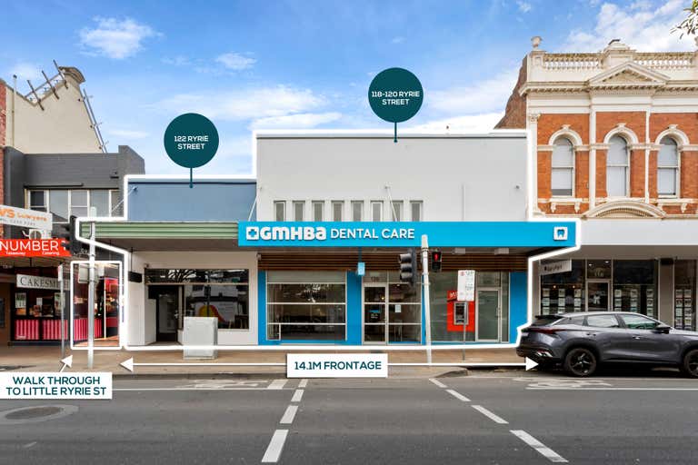118-120 & 122 Ryrie Street, 2 & 4 Wright Place Geelong VIC 3220 - Image 1