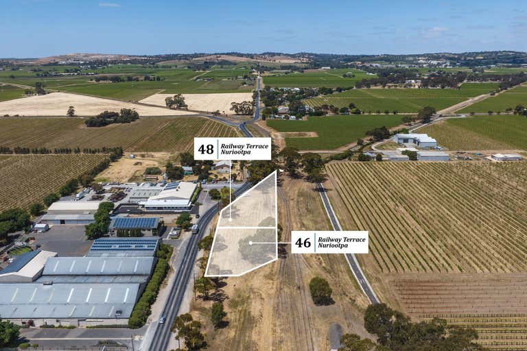 46 & 48 Railway Terrace, Nuriootpa, SA 5355 Development Site & Land