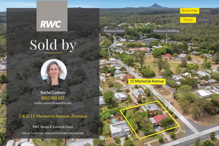 1 & 2, 15 Memorial Avenue Pomona QLD 4568 - Image 1