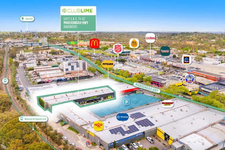 Club Lime, 74-82 Maroondah Highway Ringwood VIC 3134 - Image 2