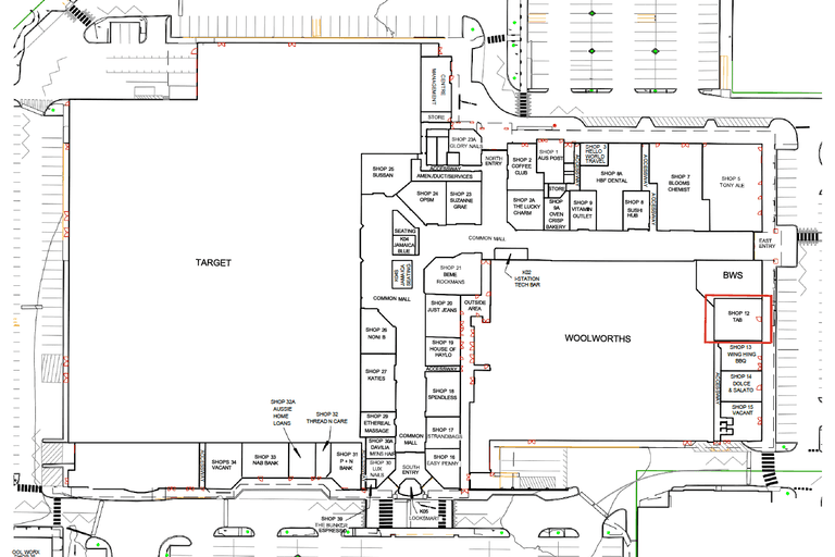 Bull Creek Central Shopping Centre, 46  Benningfield Road Bull Creek WA 6149 - Floor Plan 1