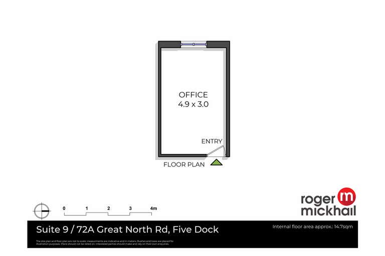 9/72A Great North Road Five Dock NSW 2046 - Floor Plan 1