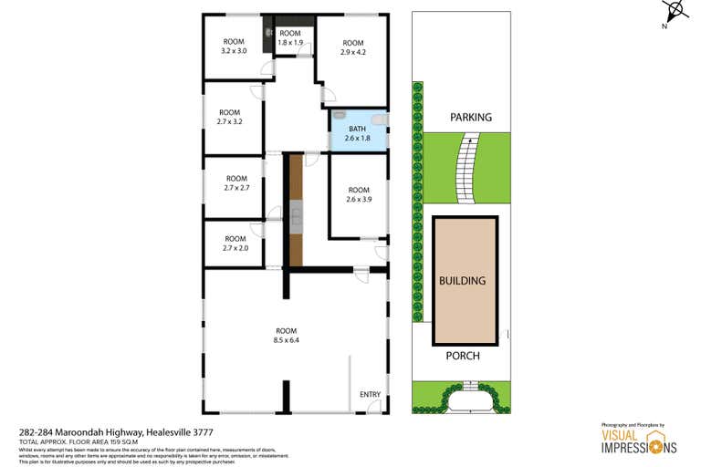 282-284 Maroondah Highway Healesville VIC 3777 - Floor Plan 1