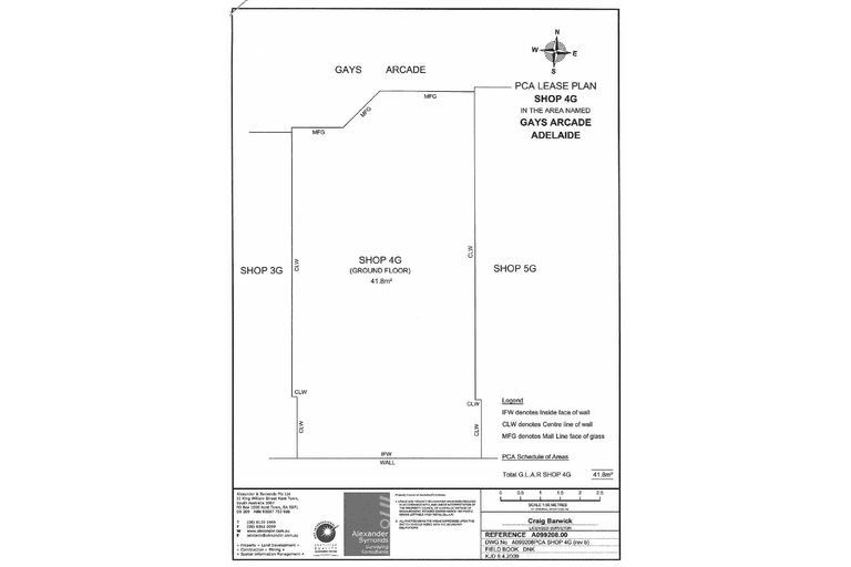 Gay's Arcade, Shop 4G, 111-117 Rundle Mall Adelaide SA 5000 - Floor Plan 1