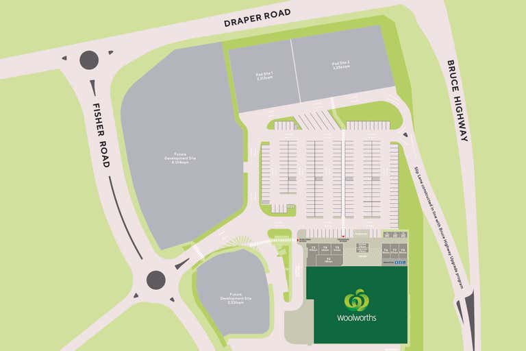 Woolworths Gordonvale, Cnr Draper Road Gordonvale QLD 4865 - Floor Plan 1