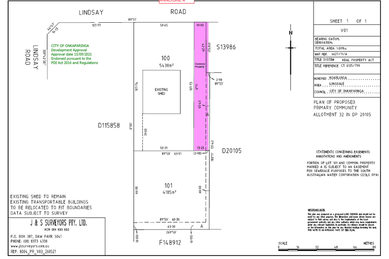 Lot, 101 Lindsay Road Lonsdale SA 5160 - Floor Plan 1