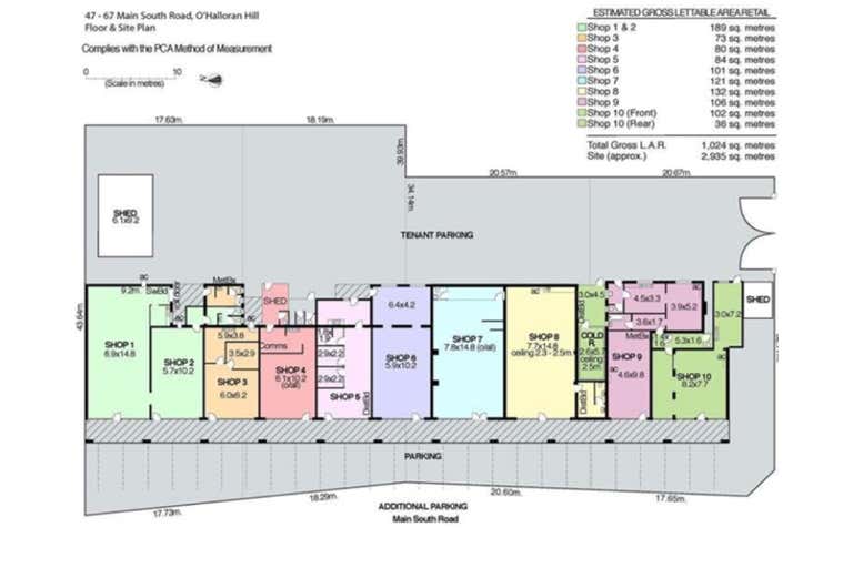 Shop 6/47-57 Main South Road O'Halloran Hill SA 5158 - Floor Plan 1