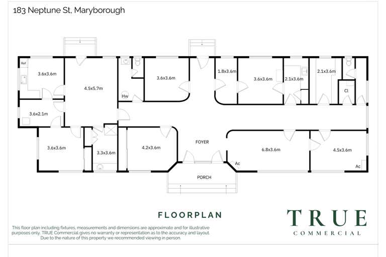 Lot 183 Neptune Street, 183/183 Neptune Street Maryborough QLD 4650 - Floor Plan 1