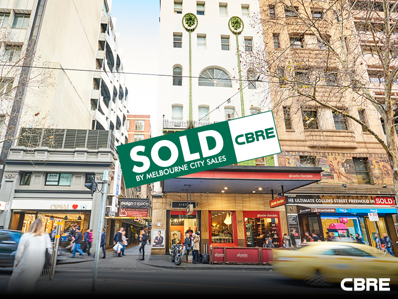 Shop 1, 241 Collins Street, Melbourne, Vic 3000 - SOLD Retail Property